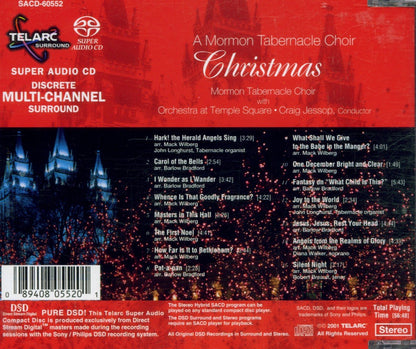 A MORMON TABERNACLE CHOIR CHRISTMAS from TEMPLE SQUARE - Craig Jessop, Mormon Tabernacle Choir (HYBRID SACD)