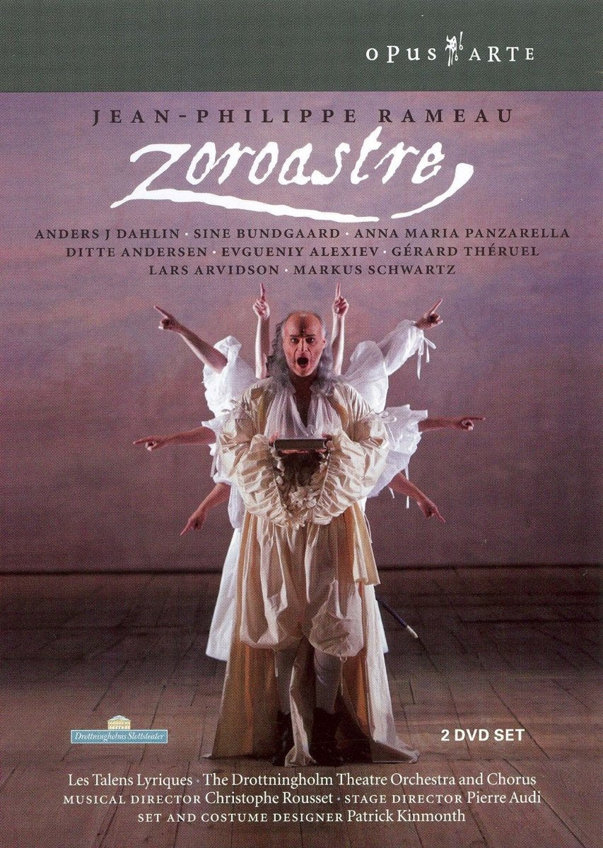 RAMEAU: Zoroastre - Drottingholm Court Theater Orchestra, Les Talons Lyriques, Christophe Rousset  (2 DVDs)