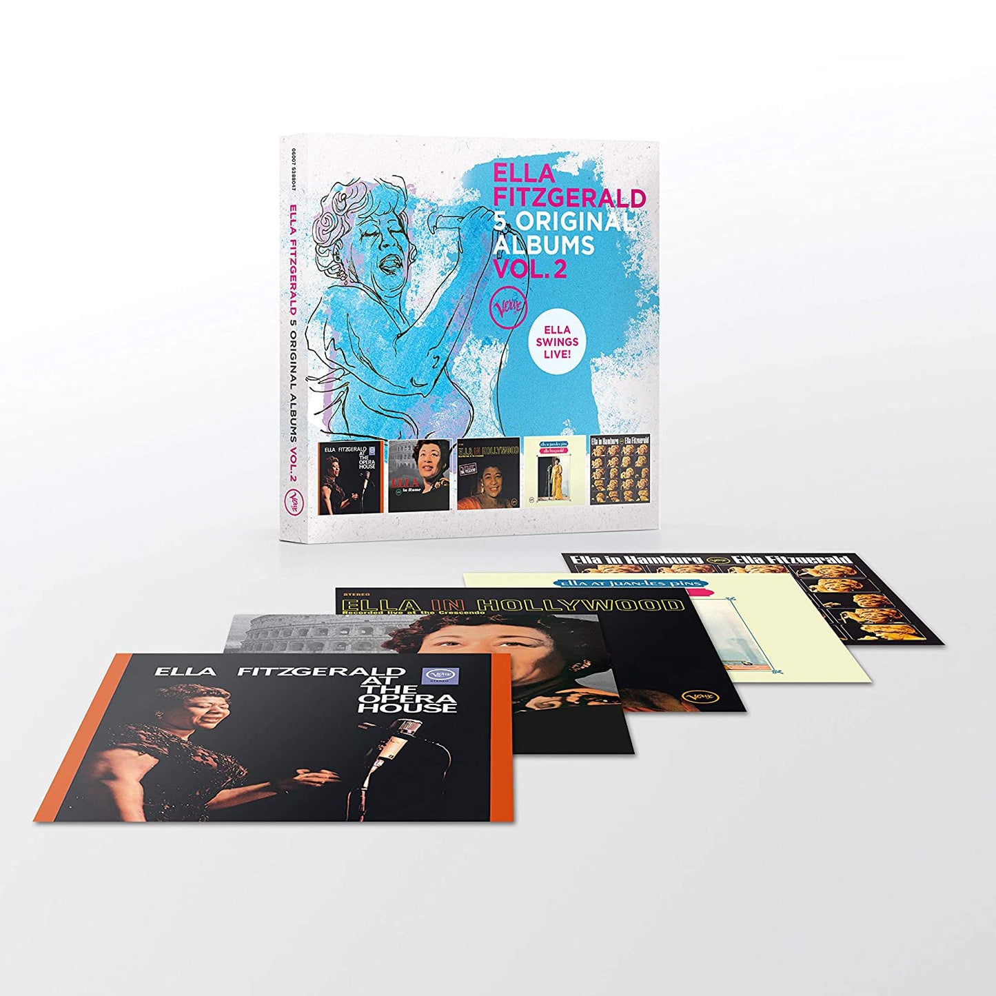 Ella Fitzgerald: 5 Original Albums Vol 2 - Ella Swings Live (5 CDS)