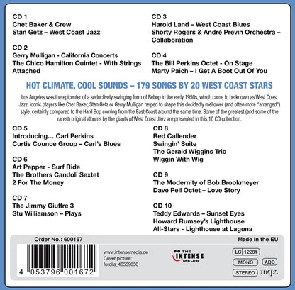 West Coast Jazz - 20 Original Albums (10 CDs)