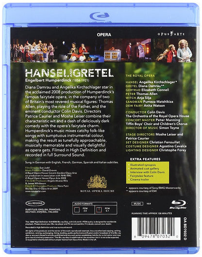 HUMPERDINCK: Hansel und Gretel - Kirschlager, Damrau (Blu-Ray)