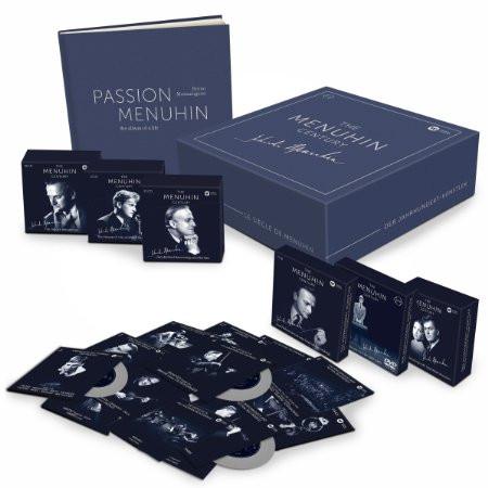 YEHUDI MENUHIN: The Menuhin Century - The Luxury Edition (80 CDs + 11 DVDs)