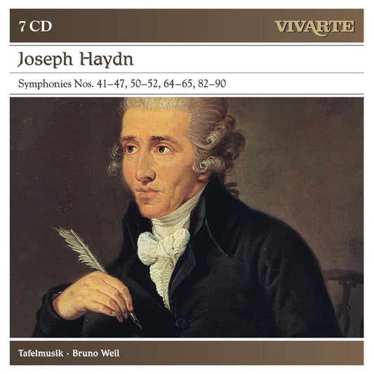 HAYDN: SYMPHONIES 41-47, 50-52, 64-65, 82-90 - Bruno Weil, Tafelmusik (7 CDs)