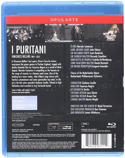 BELLINI: I Puritani - Netherlands Opera (BluRay)