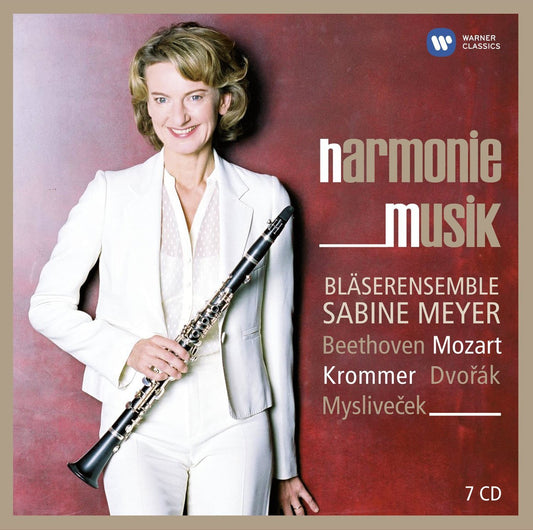 Harmonie Musik (Beethoven, Mozart, Krommer, Dvorak, Myslivecek): Sabine Meyer Wind Ensemble (7 CDS)