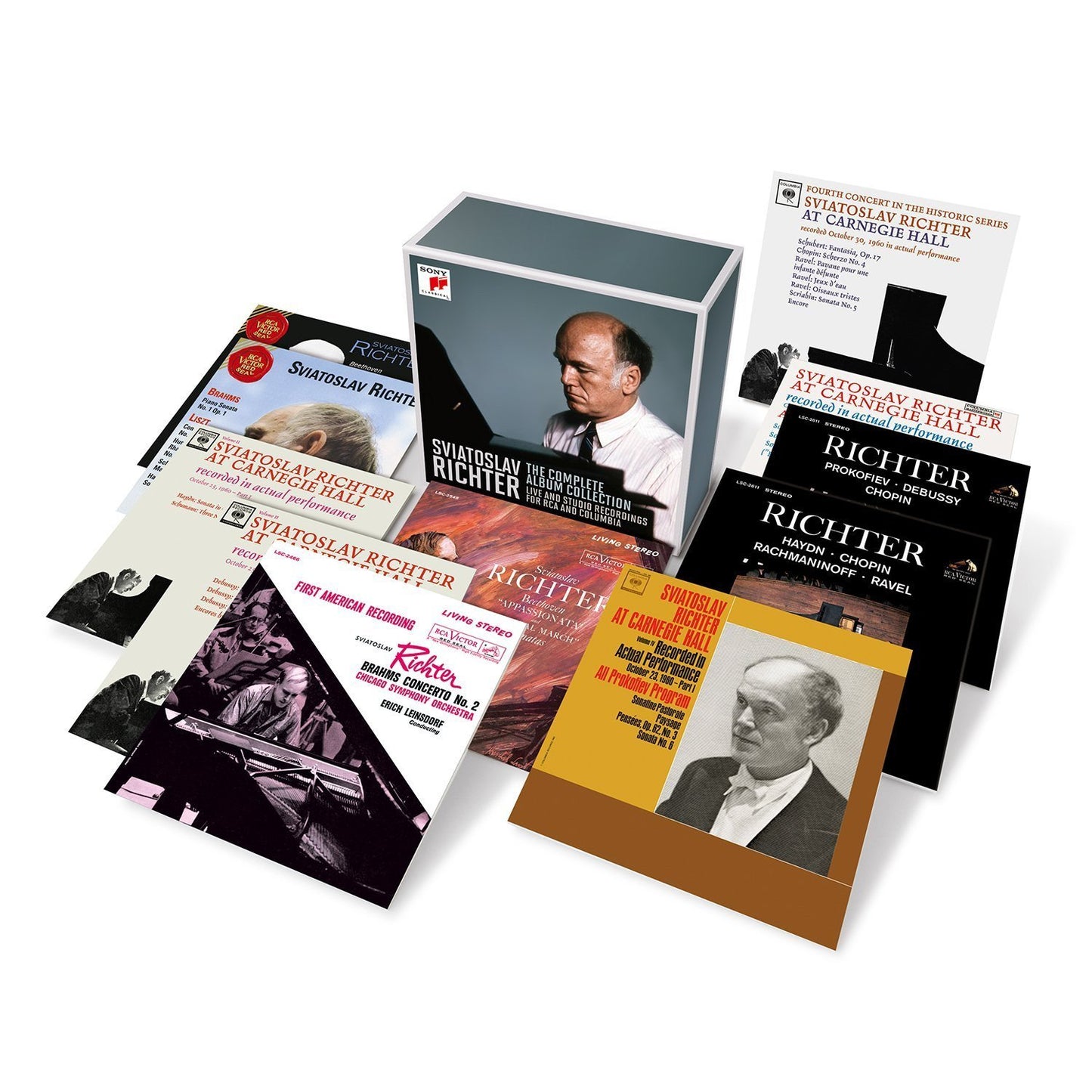 SVIATOSLAV RICHTER - THE COMPLETE COLUMBIA AND RCA ALBUM COLLECTION (18 CDS)