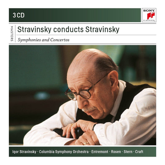 STRAVINSKY CONDUCTS STRAVINSKY - SYMPHONIES AND CONCERTOS (3 CDS)