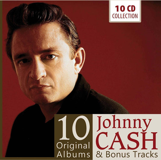 JOHNNY CASH: 10 ORIGINAL ALBUMS AND BONUS TRACKS (10 CDs)