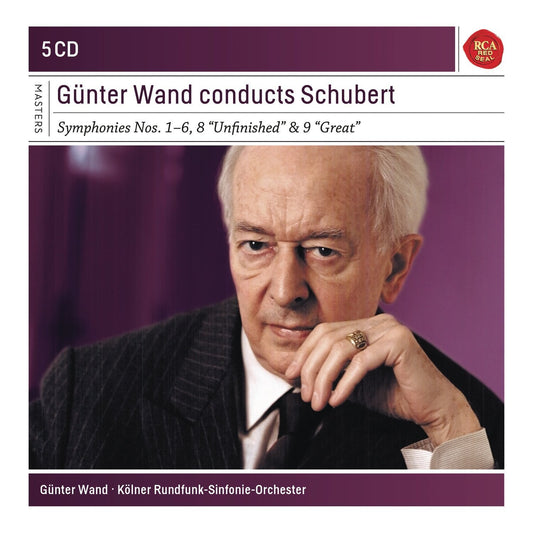 GUNTER WAND CONDUCTS SCHUBERT (5 CDS)