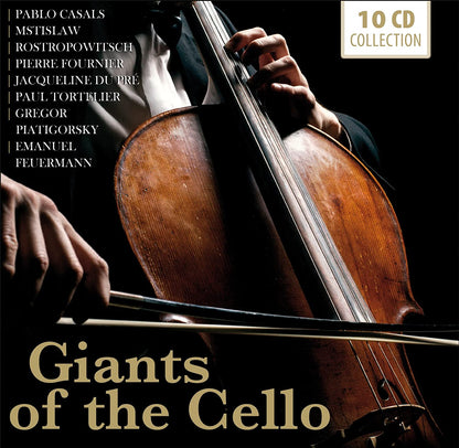 GIANTS OF THE CELLO - THE GREATEST CELLO RECORDINGS (10 CDS)