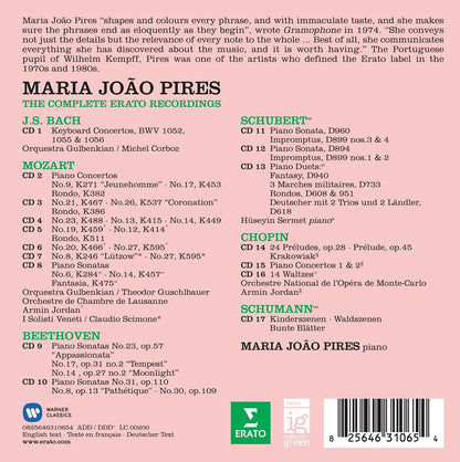 MARIA JOAO PIRES: THE COMPLETE ERATO RECORDINGS (17 CDS)