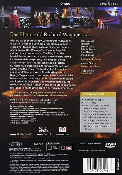 WAGNER: Das Rheingold - Residentie Orchestra; Harmut Haenchen, Dir. By Pierre Audi (2 DVD)