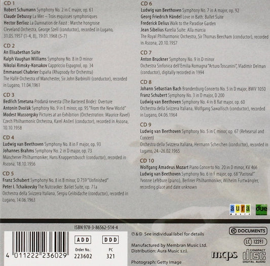 GREAT CONDUCTORS (10 CDS)