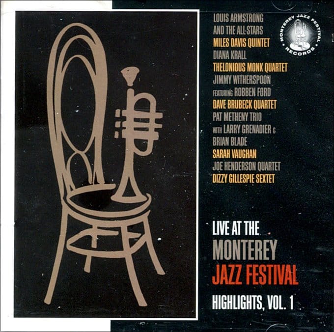 LIVE AT THE MONTEREY JAZZ FESTIVAL #1: Louis Armstrong, Miles Davis, Diana Krall, Thelonious Monk
