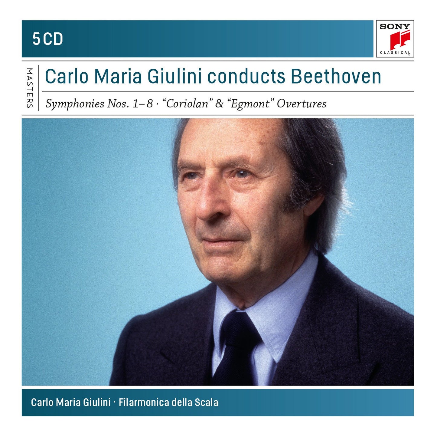 CARLO MARIA GIULINI CONDUCTS BEETHOVEN (5 CDS)