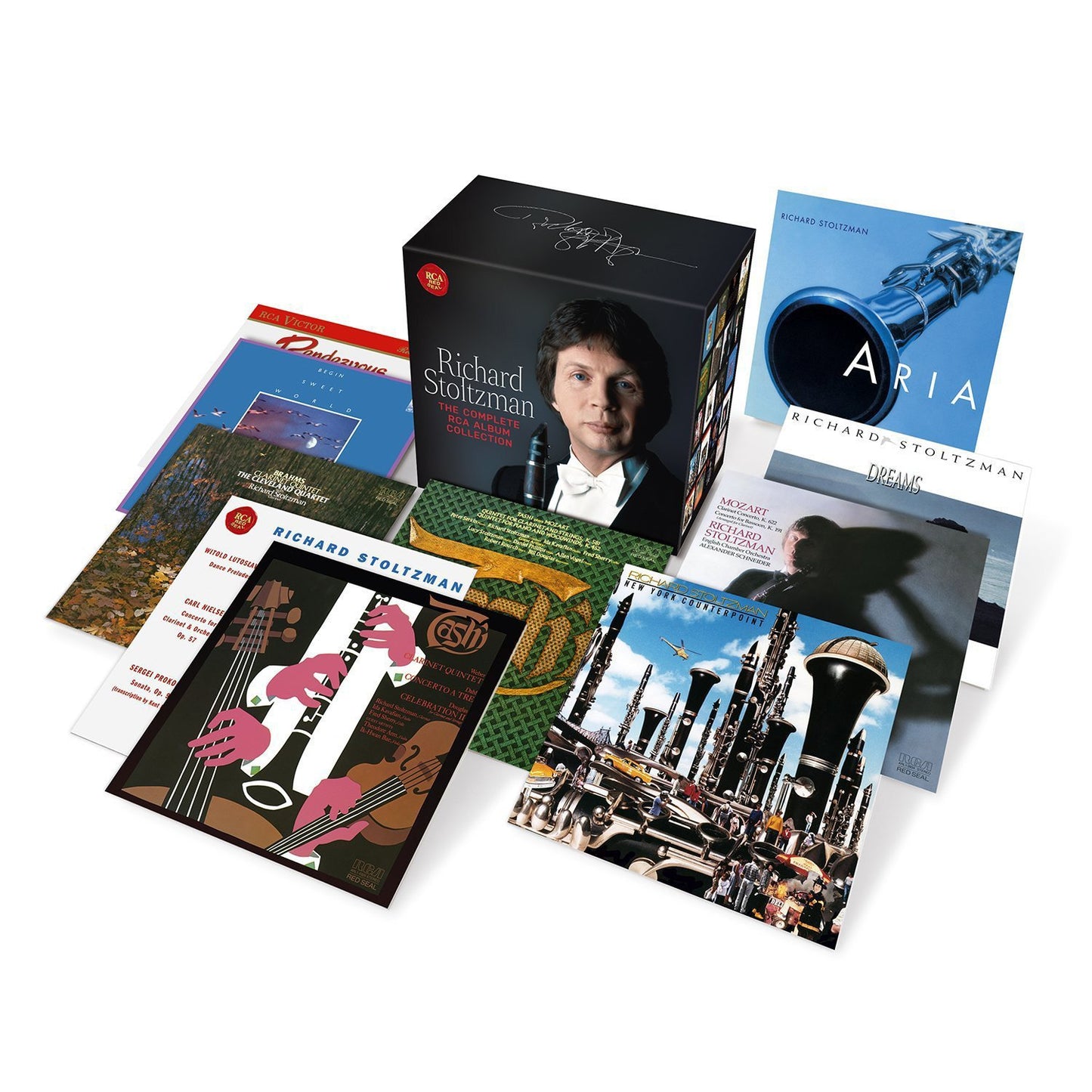 RICHARD STOLTZMAN: THE COMPLETE ALBUM COLLECTION (40 CDS)