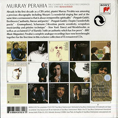 MURRAY PERAHIA - THE COMPLETE ANALOGUE RECORDINGS 1972 - 1979 - REMASTERED