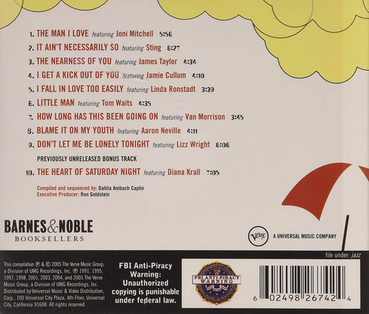 WE GET A KICK OUT OF JAZZ: Diana Krall, Joni Mitchell, Van Morrison, Sting, Tom Waits, James Taylor