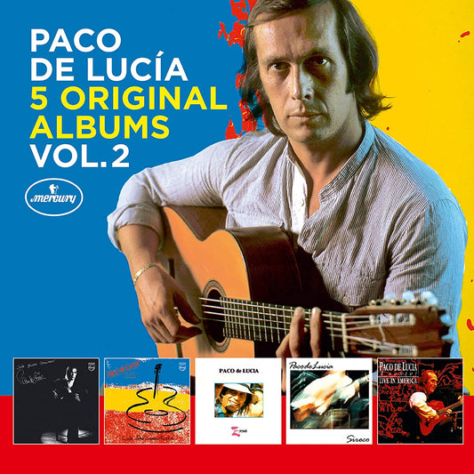 De Lucia, Paco: 5 Original Albums Vol 2 (5 CDS)