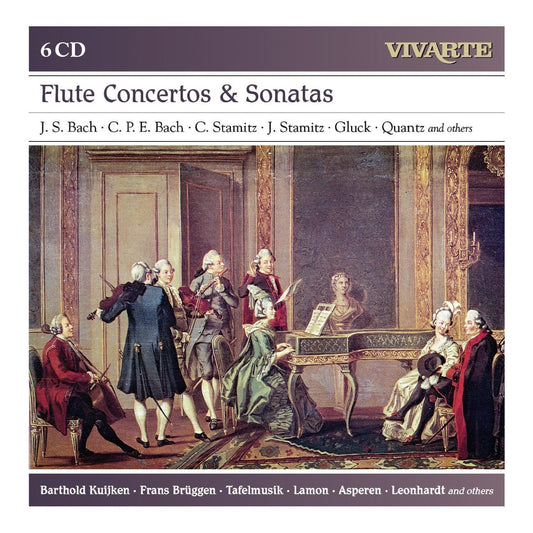 FLUTE CONCERTOS & SONATAS - 6 CDS