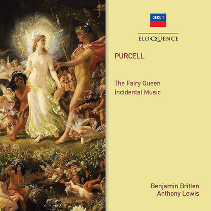 PURCELL: THE FAIRY QUEEN; SONGS & INCIDENTAL MUSIC - BRITTEN, LEWIS (2 CDS)