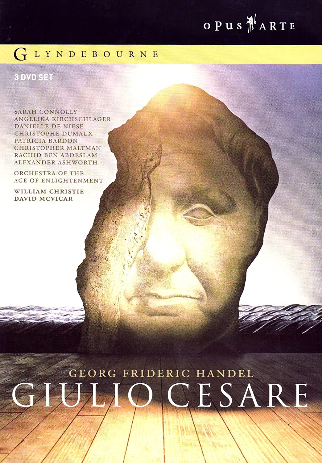 HANDEL: Giulio Cesare - Orchestra of the Age of Enlightenment, William Christie (3 DVDs)