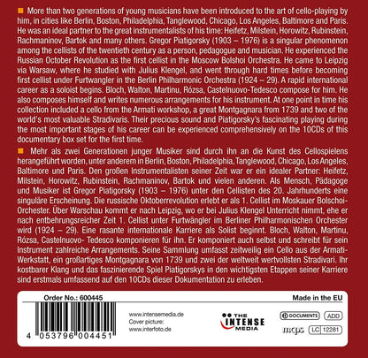 GREGOR PIATIGORSKY: MILESTONES OF A LEGEND (10 CDS)