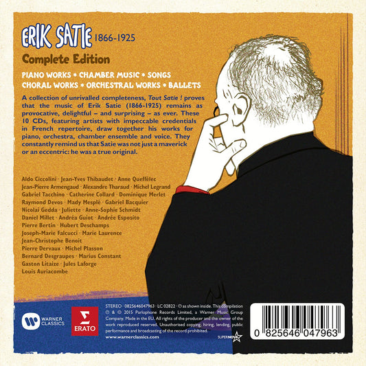 SATIE: THE COMPLETE WORKS (10 CDS)