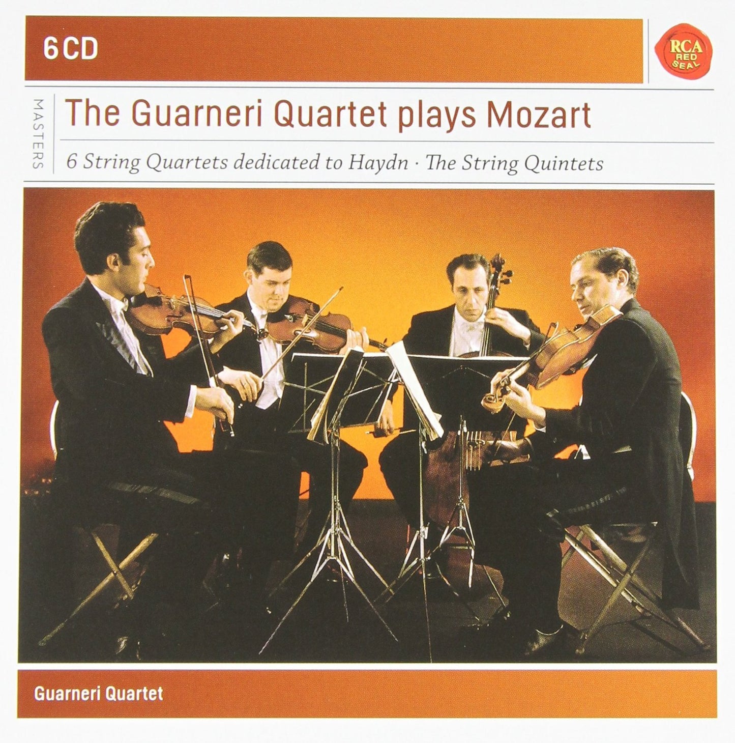 MOZART: QUARTETS AND QUINTETS - Guarneri Quartet (6 CDs)