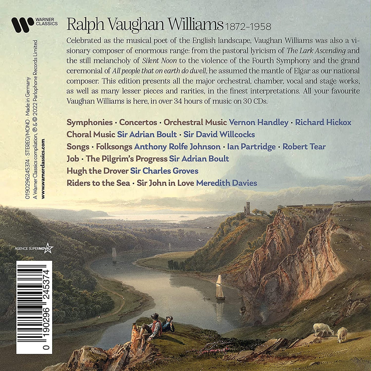 VAUGHAN WILLIAMS: The New Collector's Edition (30 CDs)