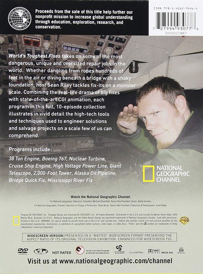 NATIONAL GEOGRAPHIC: WORLD'S TOUGHEST FIXES (3 DVDS)