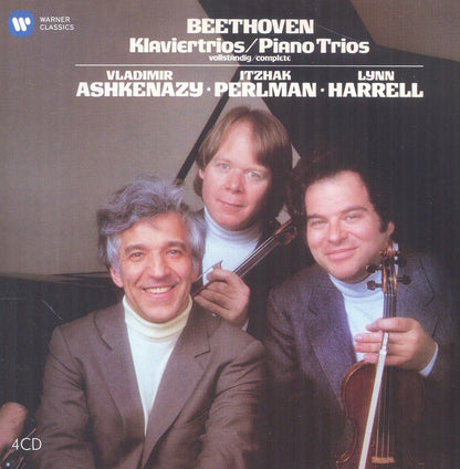 BEETHOVEN: COMPLETE PIANO TRIOS - PERLMAN, ASHKENAZY, HARRELL (4 CDS)