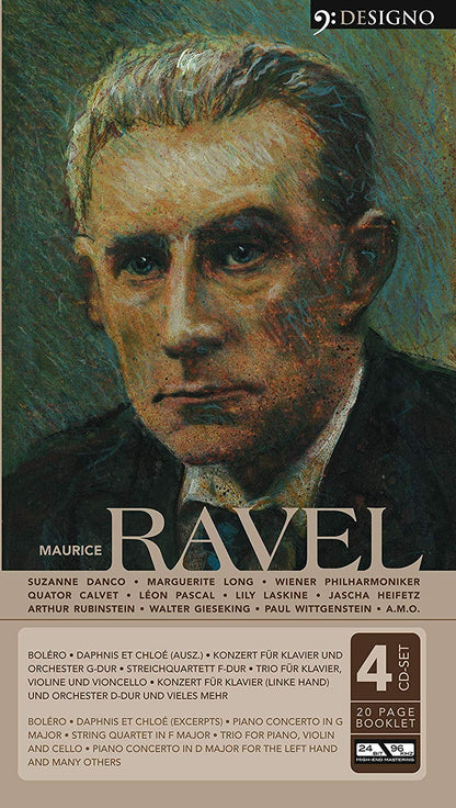 RAVEL: ORCHESTRAL, CHAMBER and PIANO WORKS (4 CDS)