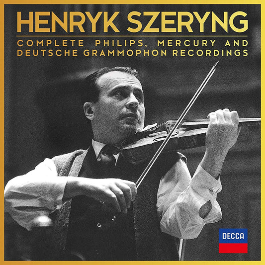 HENRYK SZERYNG: COMPLETE PHILIPS, MERCURY & DEUTSCHE GRAMMOPHON RECORDINGS (44 CDS)