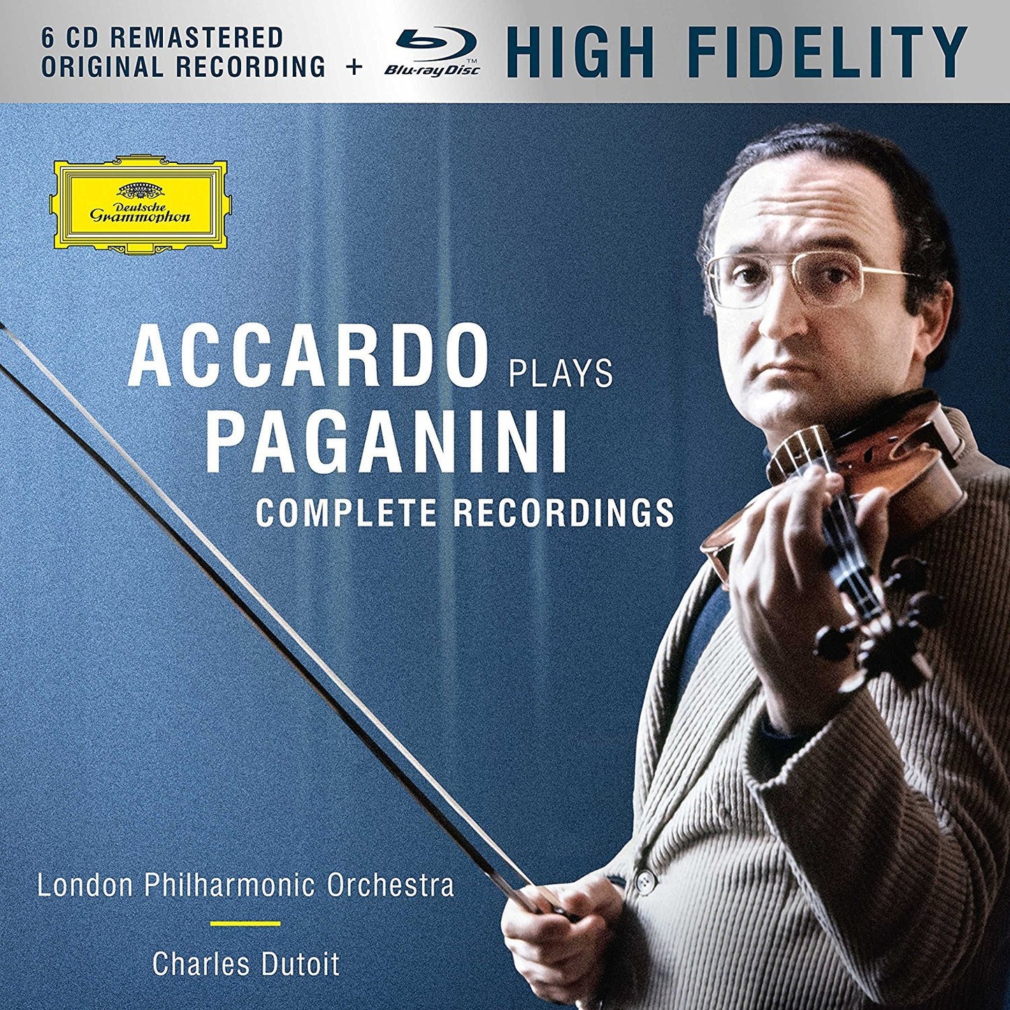 ACCARDO PLAYS PAGANINI: THE COMPLETE RECORDINGS (6 CDS + BLU-RAY AUDIO)