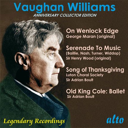 VAUGHAN WILLIAMS: ON WENLOCK EDGE; SERENADE TO MUSIC