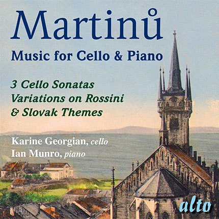 MARTINU: WORKS FOR CELLO & PIANO - GEORGIAN, MUNRO