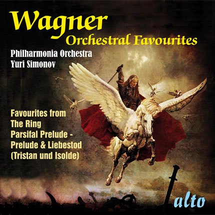 WAGNER: ORCHESTRAL FAVORITES FROM THE OPERAS - PHILHARMONIA ORCHESTRA, SIMONOV