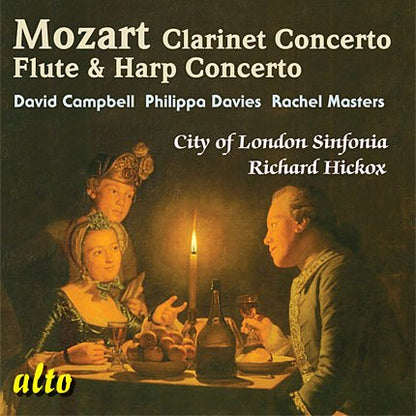 MOZART: CONCERTOS FOR CLARINET & FLUTE & HARP - HICKOX, SINFONIA OF LONDON