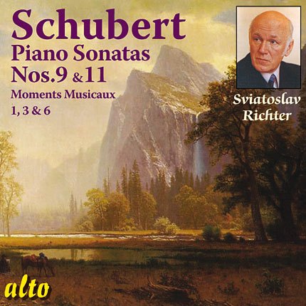 SCHUBERT: PIANO SONATAS 9 & 11: MOMENTS MUSICAUX - RICHTER