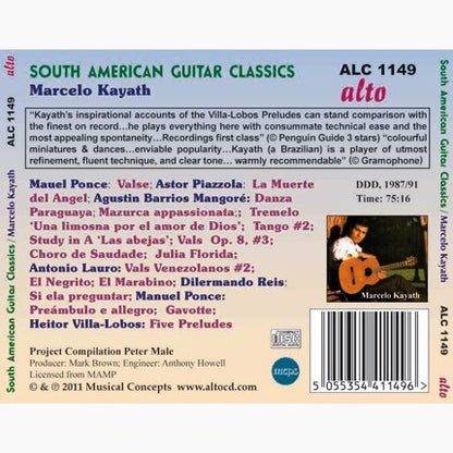 SOUTH AMERICAN GUITAR CLASSICS - MARCELO KAYATH