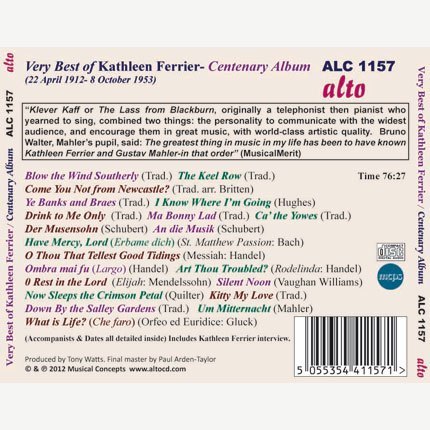 VERY BEST OF KATHLEEN FERRIER