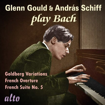 BACH: GOLDBERG VARIATIONS; FRENCH SUITE NO. 5 - SCHIFF; GOULD