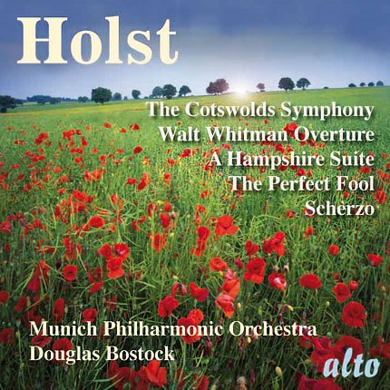 HOLST: COTSWOLDS SYMPHONY & WALT WHITMAN OVERTURE - MUNICH SYMPHONY, BOSTOCK