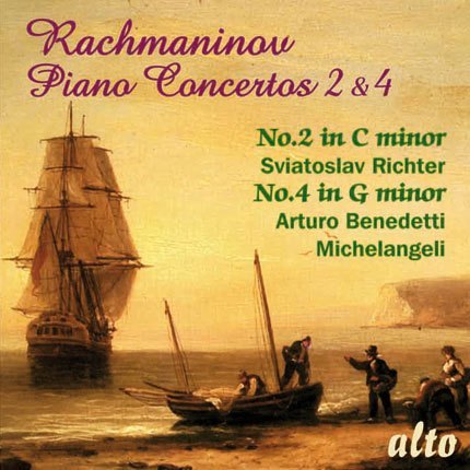 RACHMANINOV: PIANO CONCERTOS 2 & 4 - RICHTER, MICHELANGELI