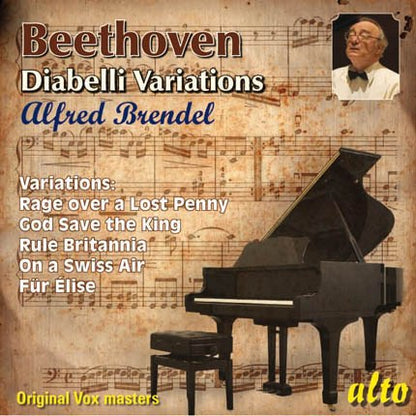 BEETHOVEN: DIABELLI AND OTHER VARIATIONS - ALFRED BRENDEL