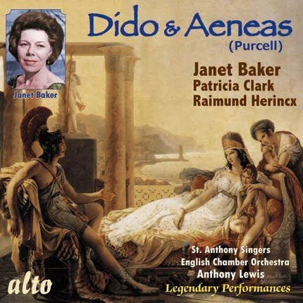 PURCELL: DIDO & AENEAS (PLUS BONUS ARIAS) - JANET BAKER, ENGLISH CHAMBER ORCHESTRA
