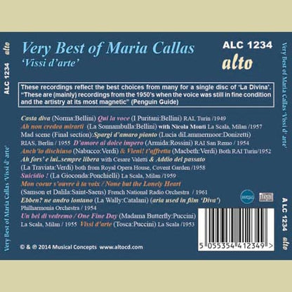 VERY BEST OF MARIA CALLAS (DIGITAL DOWNLOAD)
