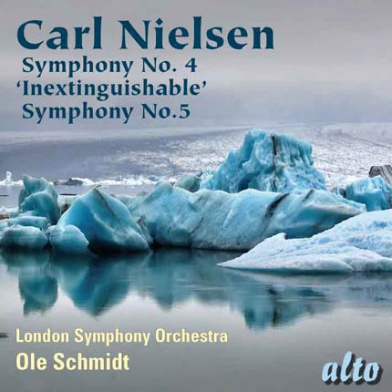 NIELSEN: Symphony No. 4 ‘Inextinguishable’ & Symphony No. 5 - LONDON SYMPHONY ORCHESTRA, OLE SCHMIDT