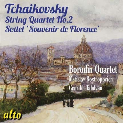 TCHAIKOVSKY: STRING QUARTET NO. 2; SOUVENIR DE FLORENCE - ROSTROPOVICH, BORODIN QUARTET